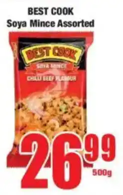 Boxer BEST COOK Soya Mince Assorted offer