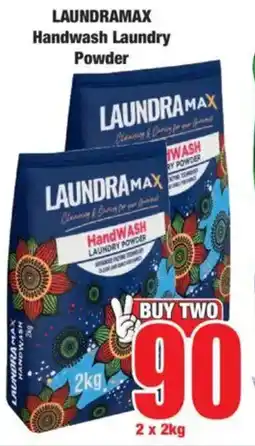 Boxer LAUNDRAMAX Handwash Laundry Powder offer