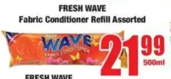 Boxer FRESH WAVE Fabric Conditioner Refill Assorted offer