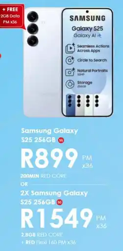 Chatz Connect Samsung Galaxy S25 256GB offer