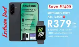 Chatz Connect Samsung Galaxy A36 128GB offer