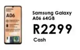 Chatz Connect Samsung Galaxy A06 64GB offer