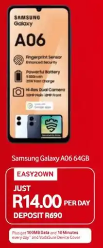 Chatz Connect Samsung Galaxy A06 64GB offer