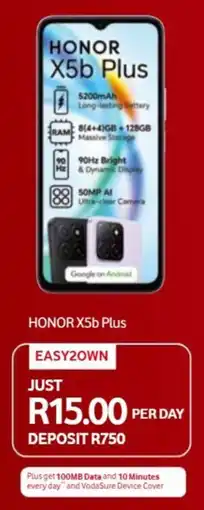 Chatz Connect HONOR X5b Plus offer
