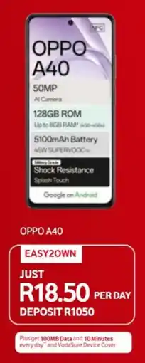 Chatz Connect OPPO A40 offer