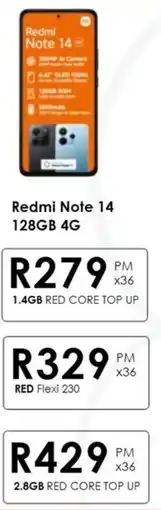 Chatz Connect Redmi Note 14 128GB 4G offer