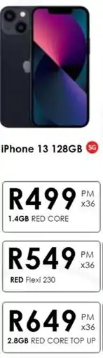 Chatz Connect iPhone 13 128GB 5G offer