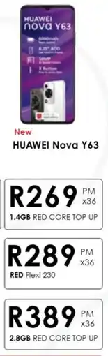 Chatz Connect HUAWEI Nova Y63 offer