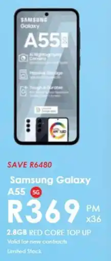 Chatz Connect Samsung Galaxy A55 5G offer