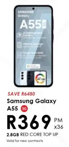 Chatz Connect Samsung Galaxy A55 5G offer