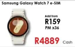 Chatz Connect Samsung Galaxy Watch 7 e-SIM offer
