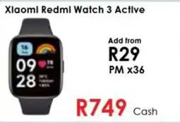 Chatz Connect Xiaomi Redmi Watch 3 Active offer