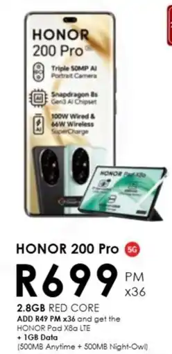 Chatz Connect HONOR 200 Pro offer