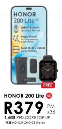 Chatz Connect HONOR 200 Lite offer