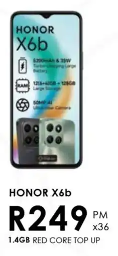 Chatz Connect HONOR X6b offer