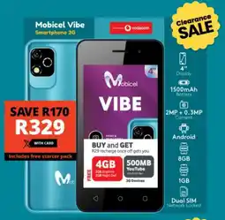 Checkers Mobicel Vibe Smartphone 3G offer