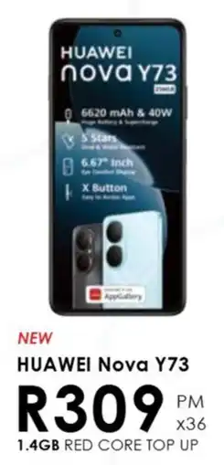 Chatz Connect HUAWEI Nova Y73 offer