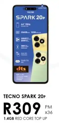 Chatz Connect Tecno Spark 20p offer