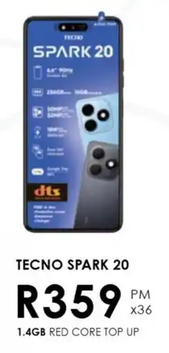 Chatz Connect Tecno Spark 20 offer