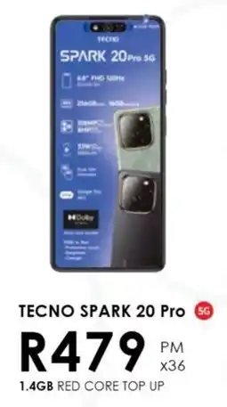 Chatz Connect TECNO SPARK 20 Pro 5G offer