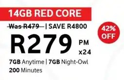 Chatz Connect 14GB Red Core offer