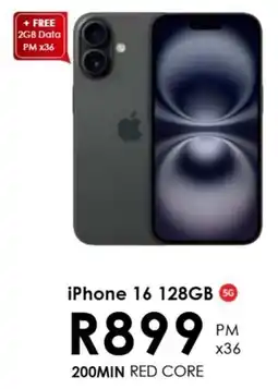 Chatz Connect iPhone 16 128GB 5G offer