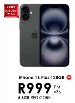 Chatz Connect iPhone 16 Plus 128GB 5G offer