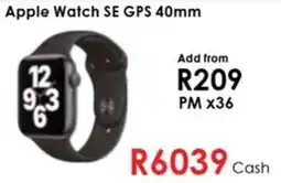 Chatz Connect Apple Watch SE GPS 40mm offer