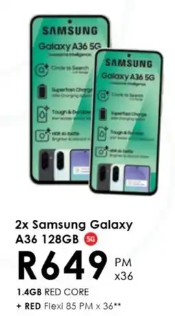 Chatz Connect SAMSUNG Galaxy A36 128GB 5G offer