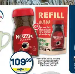 Pick n Pay Nescafé Classic Instant Coffee offer