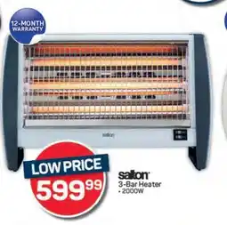 Pick n Pay Salton 3 Bar Heater offer