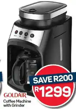 Pick n Pay Hypermarket GOLDAIR Coffee Machine with Grinder offer