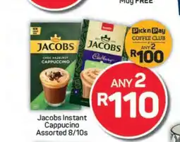 Pick n Pay Jacobs Instant Cappuccino Assorted 8/10s offer