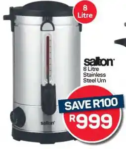 Pick n Pay Hypermarket Salton 8 Litre Stainless Steel Urn offer