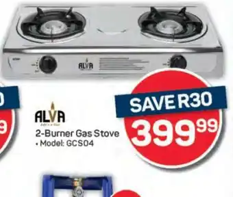 Pick n Pay Alva 2-Burner Gas Stove offer