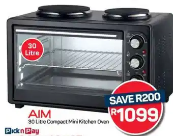 Pick n Pay Hypermarket AIM 30 Litre Compact Mini Kitchen Oven offer