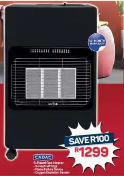 Pick n Pay Hypermarket CADAC 3-Panel Gas Heater offer