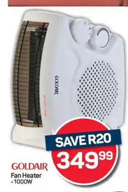 Pick n Pay Hypermarket Goldair Fan Heater offer