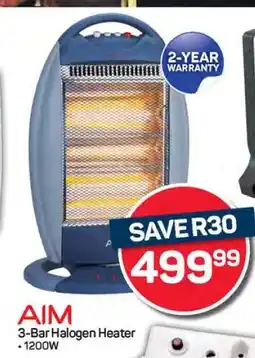 Pick n Pay Hypermarket AIM 3-Bar Halogen Heater offer