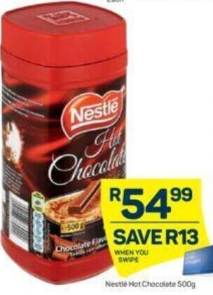 Pick n Pay Nestlé Hot Chocolate 500g offer