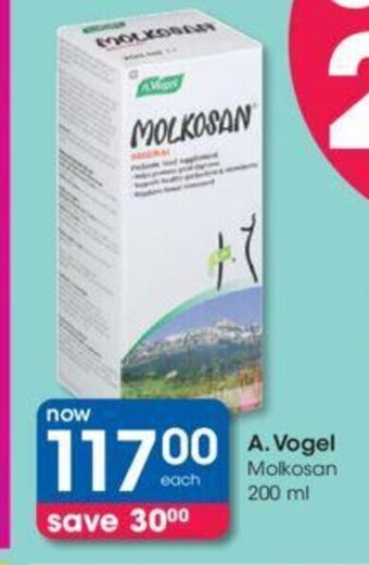Clicks A.Vogel Molkosan 200ml offer