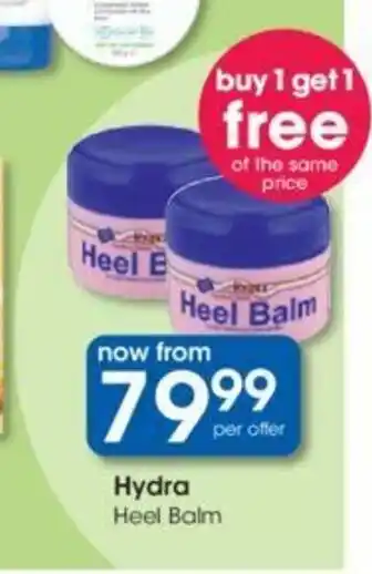 Clicks Hydra Heel Balm offer