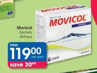 Clicks Movicol Sachets 20-Pack offer
