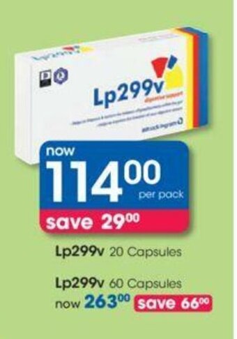 Clicks Lp299v 20 Capsules offer