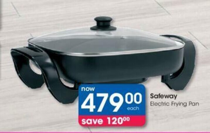 Safeway Electric Frying Pan offer at Clicks