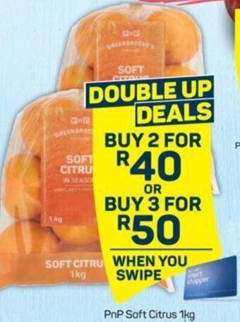 Pick n Pay PnP Soft Citrus 1kg offer