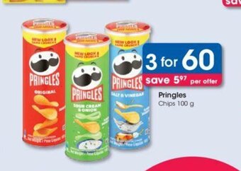 Clicks Pringles Chips 100g offer