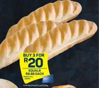 Pick n Pay PnP Mini French Loaf 200g offer