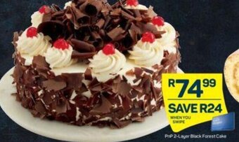Pick n Pay PnP 2-Layer Black Forest Cake offer