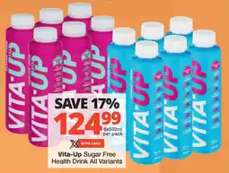 Checkers Vita-Up Sugar Free Health Drink All Variants offer